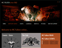 Tablet Screenshot of mcfalken.com